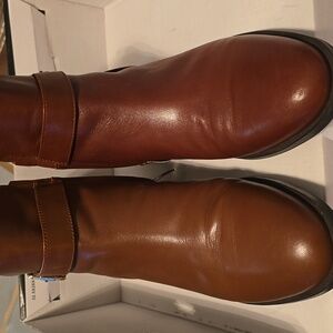 Women's Brown Leather Boots